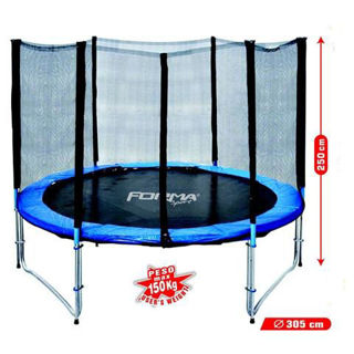 Immagine di Fs Tappeto Elastico 305cm con Rete