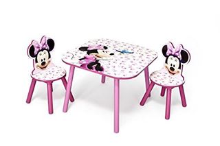 Immagine di Set Tavolo e 2 Sedie Legno Minnie
