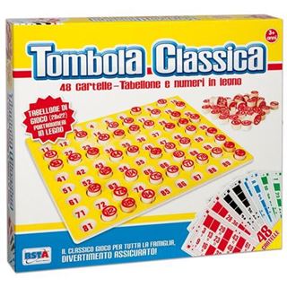 Tombola Classica Legno - Toylandia Shop Online Giochi & Giocattoli