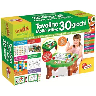 Immagine di Carotina Tavolino Molto Attivo 30 Giochi