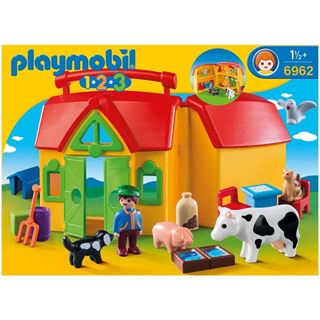 Immagine di Fattoria Portatile Apri E Gioca 1. 2. 3