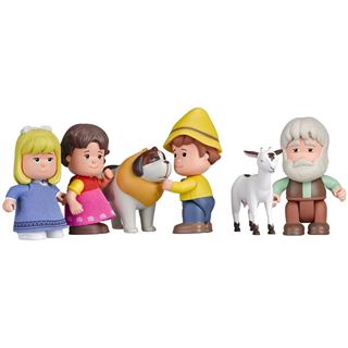 Immagine di Heidi - Set Heidi, Peter, Clara, Nonno, Nebbia e Capretta