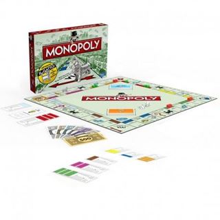 Immagine di Monopoly Rettangolare Classico con Nuove Pedine