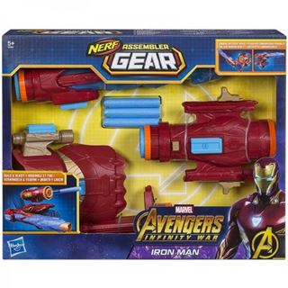 Immagine di Avengers Infinity War Pistola Giocattolo Nerf Iron Man Assembler Gear