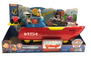 Immagine di Paw Patrol Sea Patroller Auto E Corsa Set Da Gioco