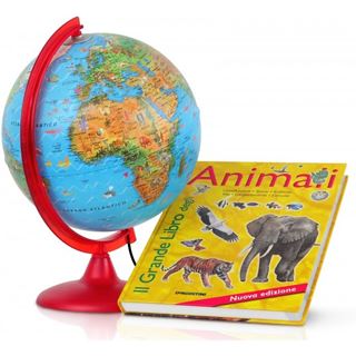 Immagine di Globo Cm.25 Pink Zoo 230v+ Libro Animali