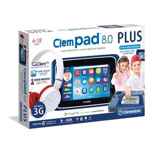 Clempad 8,0 Plus - Tablet Per Bambini Schermo 8 3g Hd Android 16 Gb -  Toylandia Shop Online Giochi & Giocattoli