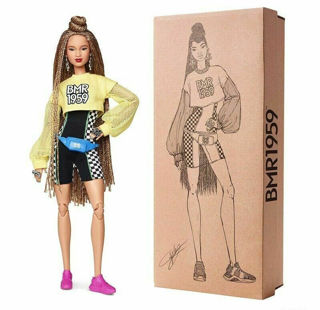 Immagine di Barbie Bmr1959 Bambola Snodata Con Chignon E Look Sportivo, Ght91