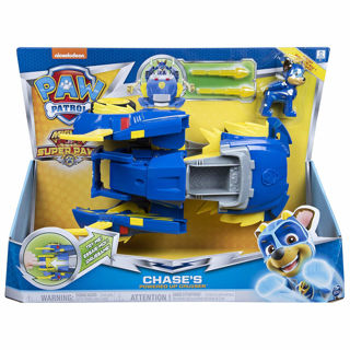 Immagine di Paw Patrol Auto Di Pattuglia Trasformabile Powered Up Di Mighty Pups Super Paws Chase, 6053687
