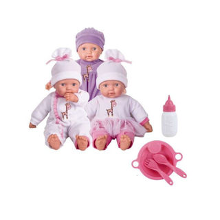Immagine di Coccole E Baci - Bebè Cm40 Set Pappa