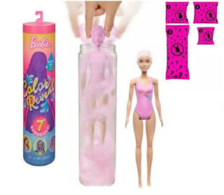 Immagine di Barbie Color Reveal kit Bambola Con 7 Sorprese - Multicolore (gmt48)