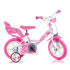 Immagine di Bicicletta Per Bambina 12" Eva Little Heart 1 Freno 124rln