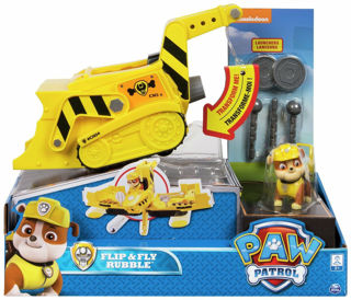 Immagine di Paw Patrol Rubble Veicolo Flip And Fly Spin Master