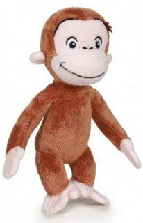 Immagine di Curioso Come George Peluche 18cm Peluches Animali Del Bosco, Foresta, Multicolore,