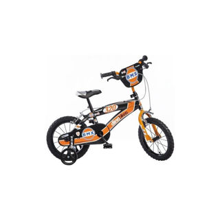 Immagine di Bicicletta Bmx Nero E Arancio Diametro Ruota 16''