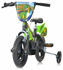 Immagine di Bicicletta Per Bambino 12" Eva 1 Freno Dinosaur Nero E Verde