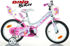 Immagine di Bici Bicicletta Bambina Bimba Fuxia 16 Dino Bikes