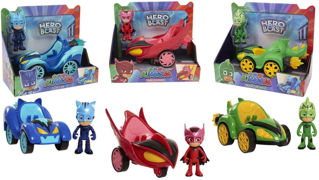 Immagine di Pjm Masks Veicoli Hero Blast Personaggi E Playset