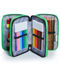 Immagine di Astuccio 3 Zip Alpha Beat Seven Nero Triplo Scomparto Attrezzato