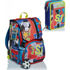 Immagine di Schoolpack Seven College & Sport Zaino Estensibile Big + Astuccio 3 Zip Attrezza