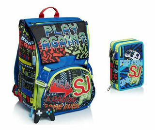 Immagine di Zaino Seven Sj Gang Boy Sdopp Play Again Ast. 3 Cerniere Schoolpack