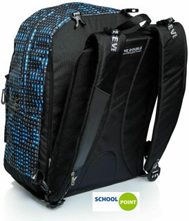 Immagine di Zaino Scuola Organizzato Seven Ledwall - Reversibile 2020/21