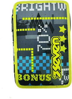 Immagine di Seven Astuccio-brightwin-3 Cerniere-completo-con Penna Frixion Cancellabile