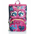 Immagine di Schoolpack Seven Facce Girl Zaino Estensibile + Astuccio 3 Zip Attrezzat 2020/21
