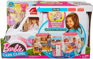 Immagine di Barbie Ambulanza, Trasformabile In Clinica