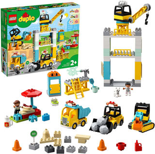 Immagine di Lego Duplo Cantiere Edile Con Gru A Torre 10933