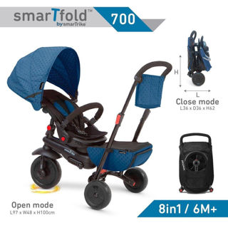 Immagine di Smart Trike Folding 700 Blue