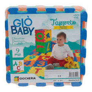 Immagine di Gio Baby - Tappeto Eva Lettere 9 Pezzi