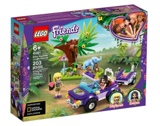 Immagine di Lego Friends Salvataggio Nella Giungla Dell'elefante 41421
