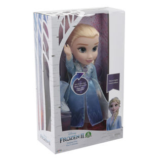 Immagine di Frozen 2 - Elsa Travel Doll Cantante Abito Speciale Di Giocheria