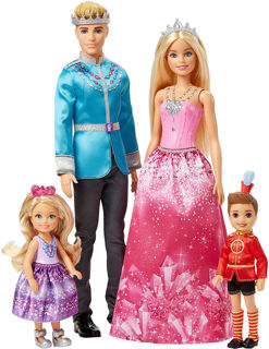 Immagine di Barbie Dreamtopia Famiglia Reale