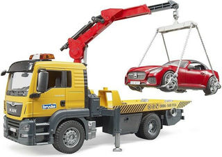 Immagine di Camion Man Tgs Con Auto (3750) C/luci E Suoni