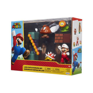 Immagine di Super Mario Set Diorama Castel Lava 5 Pz Nintendo