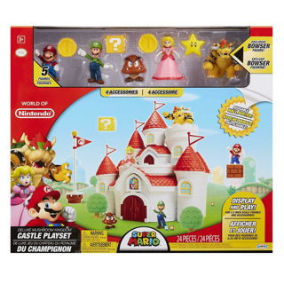 Immagine di Super Mario Deluxe Castello Playset Esclusivo  Con 5 Personaggi