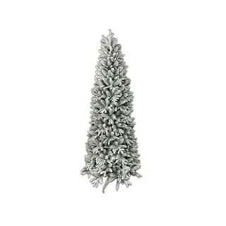 Immagine di Albero Slim Innevato Pino Del Gargano Cm 240
