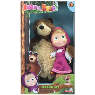 Immagine di Masha 23 Cm Con Orso 43 Cm (109301016009)