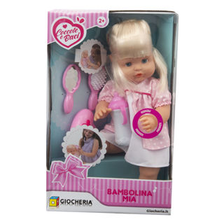 Immagine di Bambola 42cm Accessori Capelli 4modelli