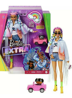 Immagine di Barbie Extra Long Fringe Denim Jacket