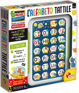 Immagine di Montessori Alfabetiere Tattile Elettronico