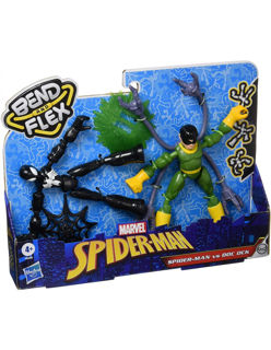 Immagine di Spiderman Vs Doc Ock Bend E Flex Set 2 Figures 15cm Hasbro