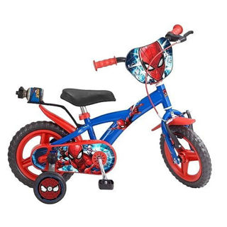 Immagine di Bicicletta Spiderman Marvel Uomo Ragno 12"