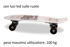 Immagine di Skateboard Con Luce Led 57 x 15 Cm