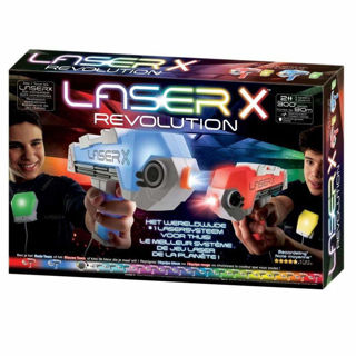 Immagine di Laser x Pistola Deluxe kit 2 Fucili E Ricevitori 90 Metri