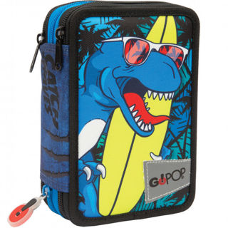 Immagine di Astuccio 3 Zip Con Corredo T-rex Go Pop