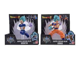 Immagine di M-dragon Ball Attack 17cm Con Funzione kamehameha:goku, Vegeta Ass