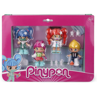 Immagine di Pinypon Pack Con 4 Personaggi A Tema Medico